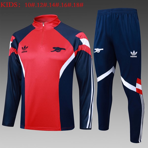 Ninos Sudadera De Training Arsenal 2025-26 Rojo Azul